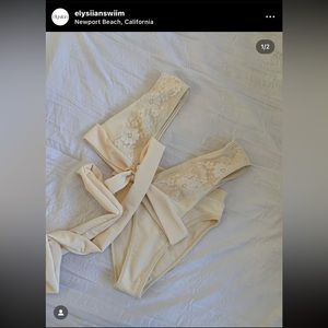 Elysiian New With Tags Bathing Suit Top